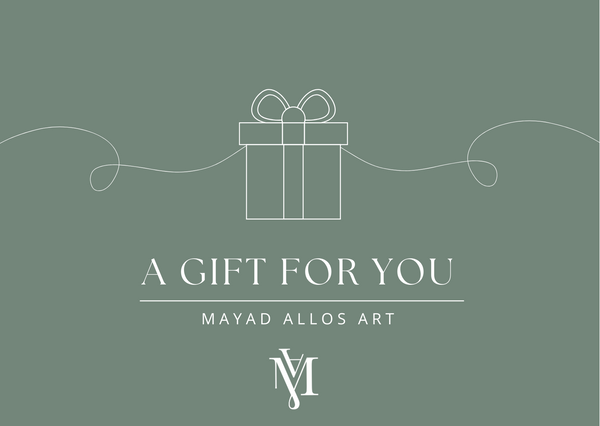 Mayad Allos Art - Gift Cards.