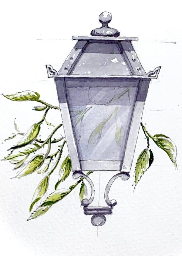 Simple Lantern with Leaves - Duration: 1hr.